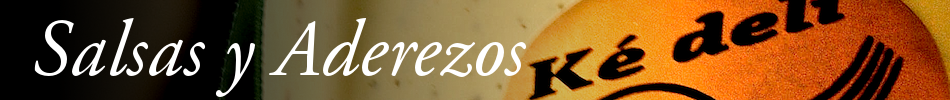 Salsas y Aderezos